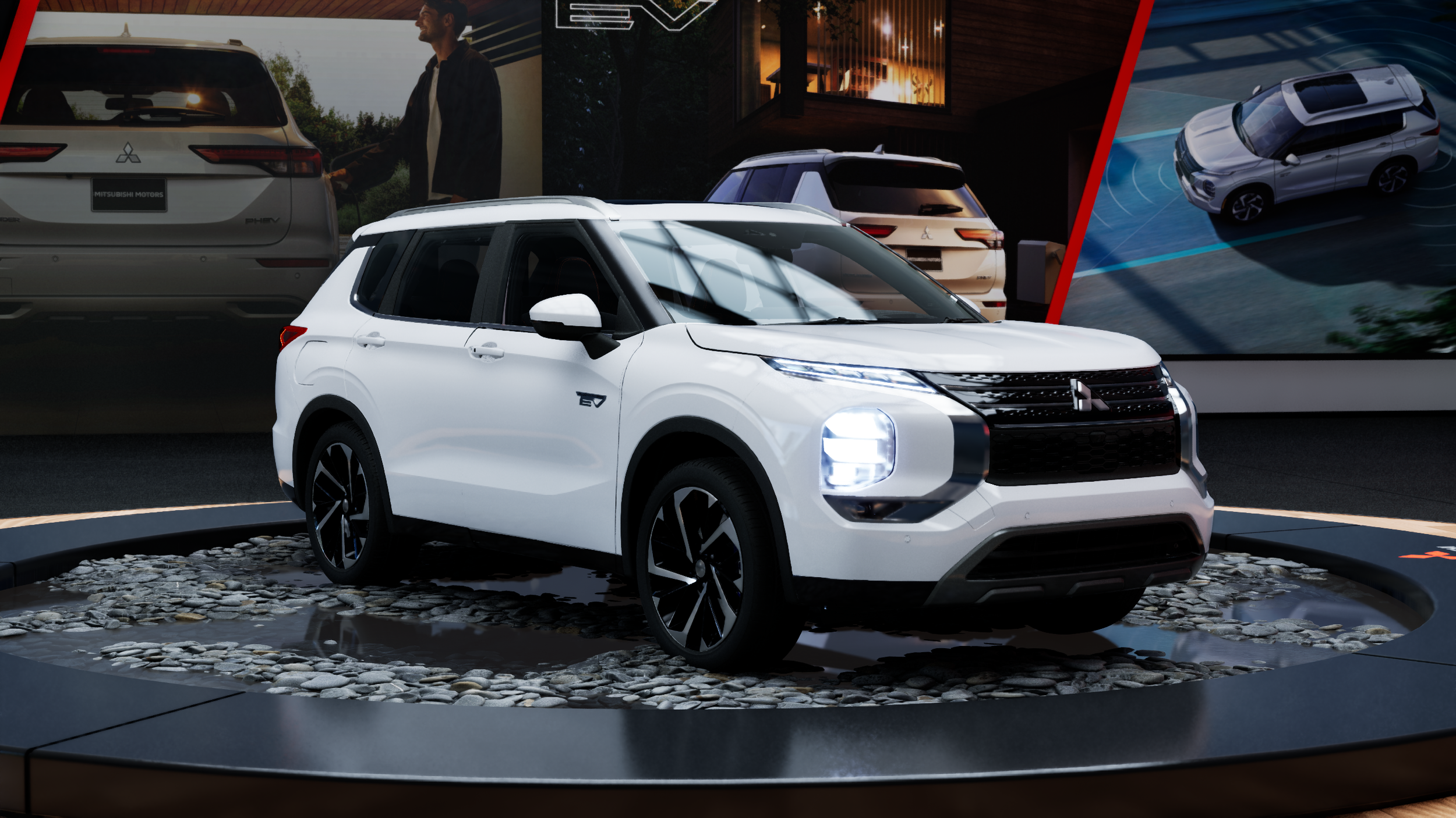 Outlander PHEV Interactive Experience project still 1
