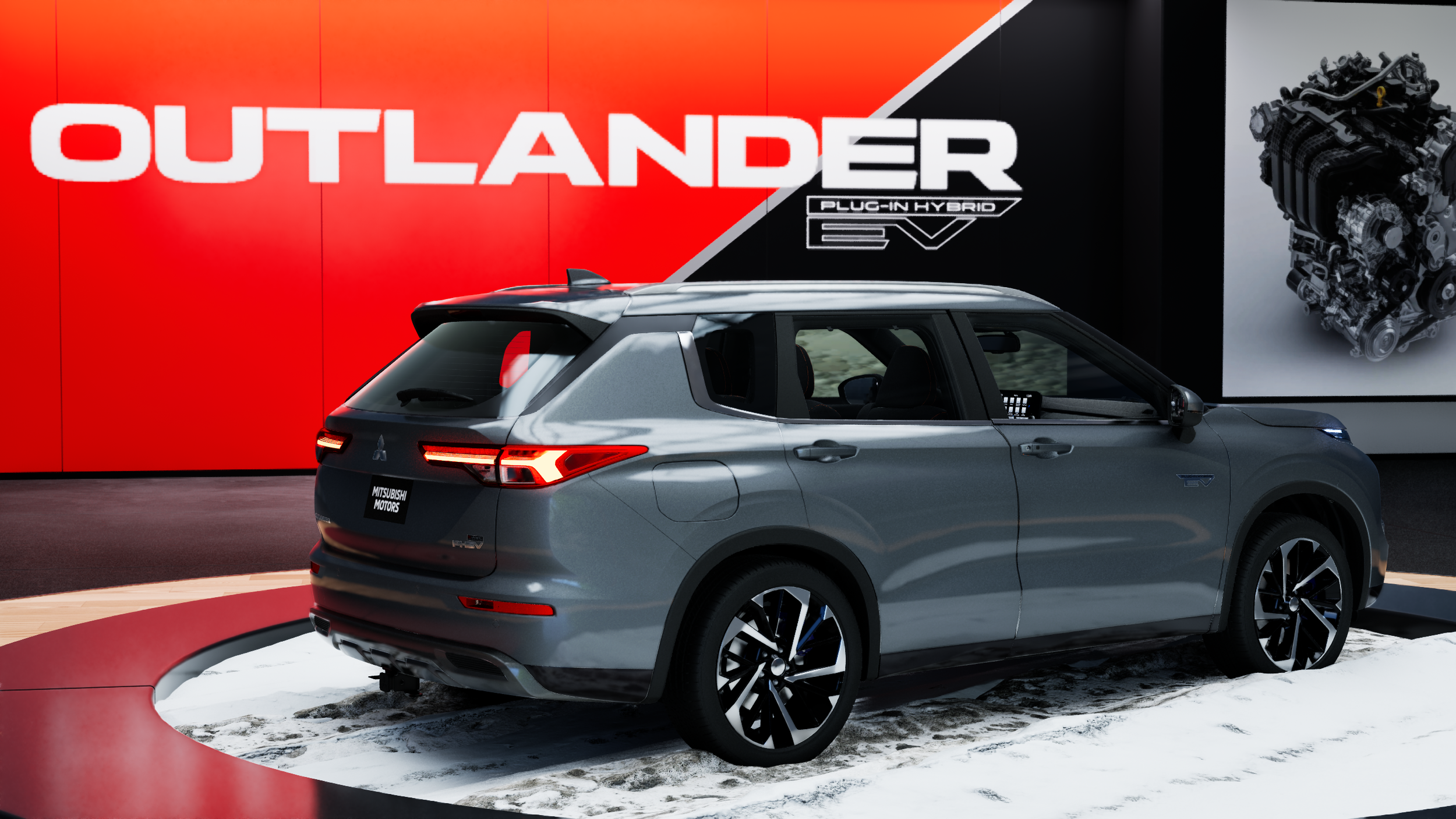 Outlander PHEV Interactive Experience project still 2