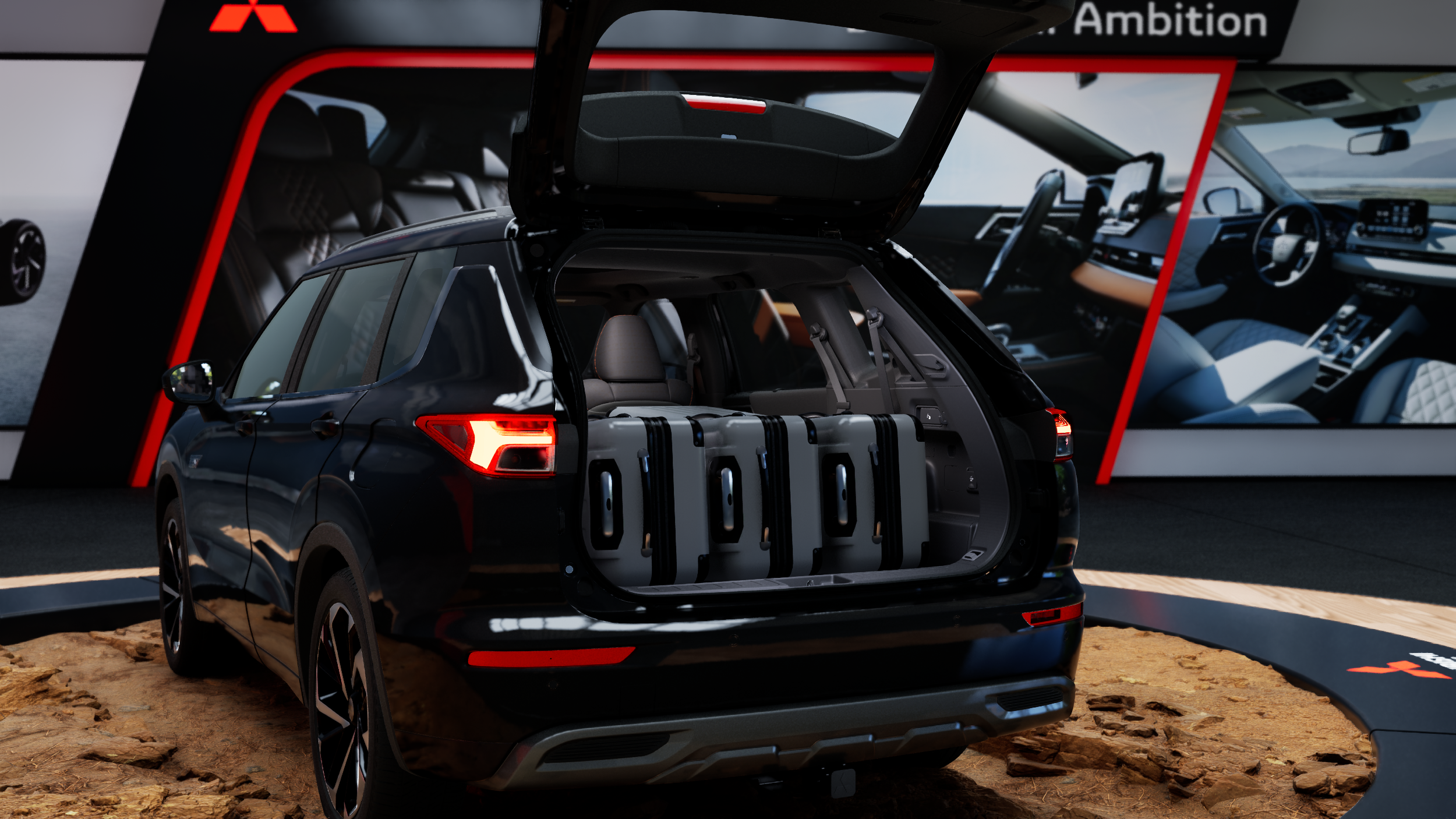 Outlander PHEV Interactive Experience project still 5