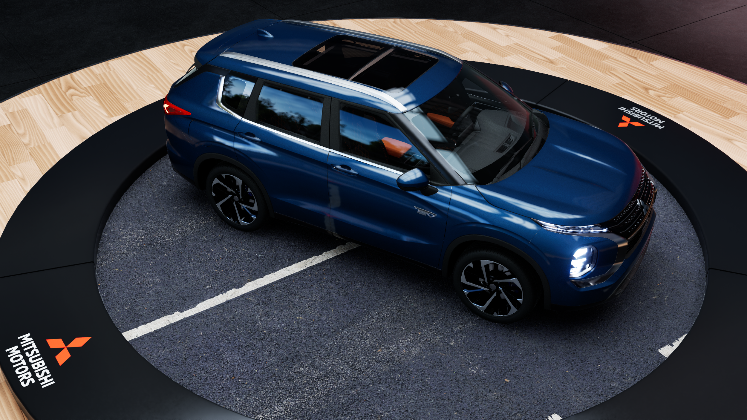 Outlander PHEV Interactive Experience project still 7